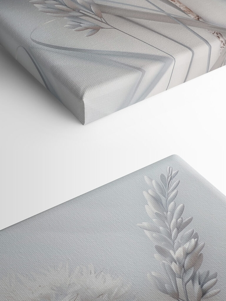 White flower with white leaves