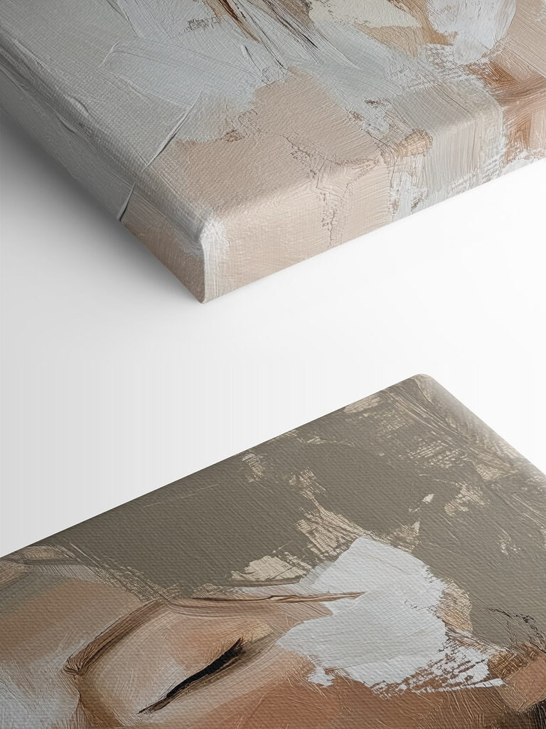 Woman with her eyes closed