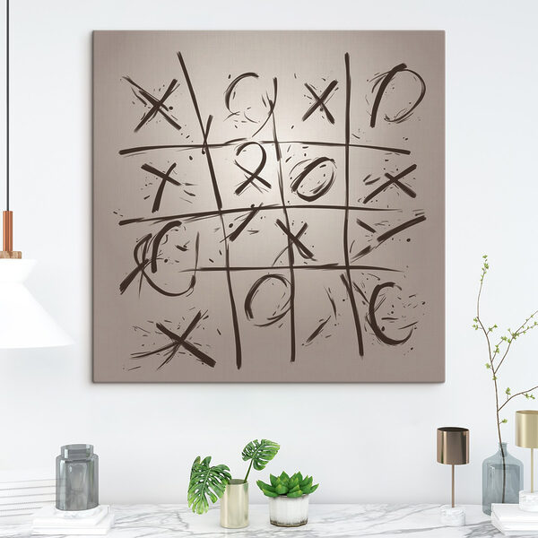 Spel van tic tac toe Spel van tic tac toe