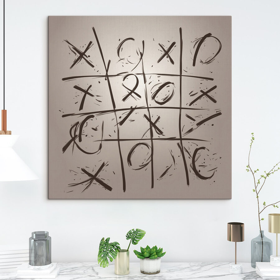 Spel van tic tac toe Spel van tic tac toe