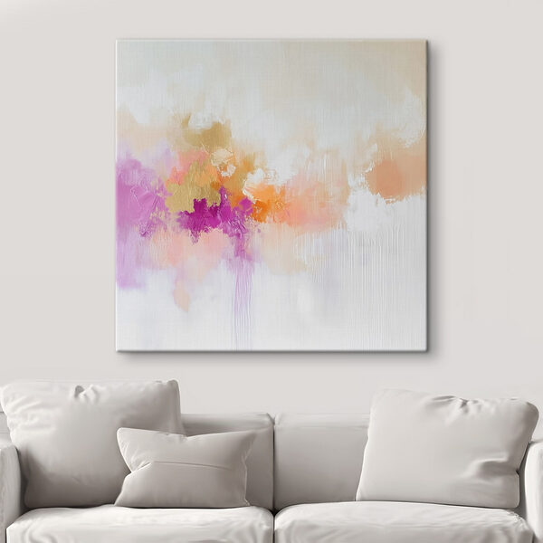 Schilderij van een kleurrijke explosie Schilderij van een kleurrijke explosie