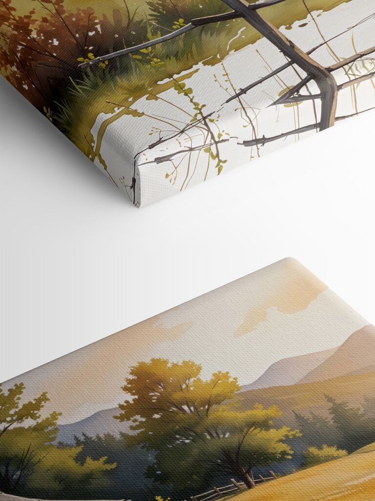 House in a field House in a field