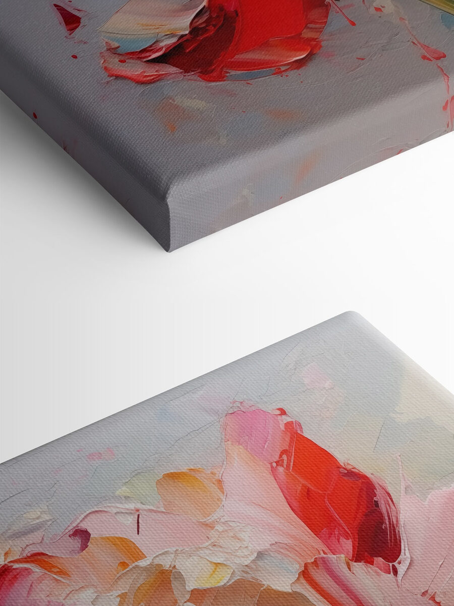 Schilderij van een bloem