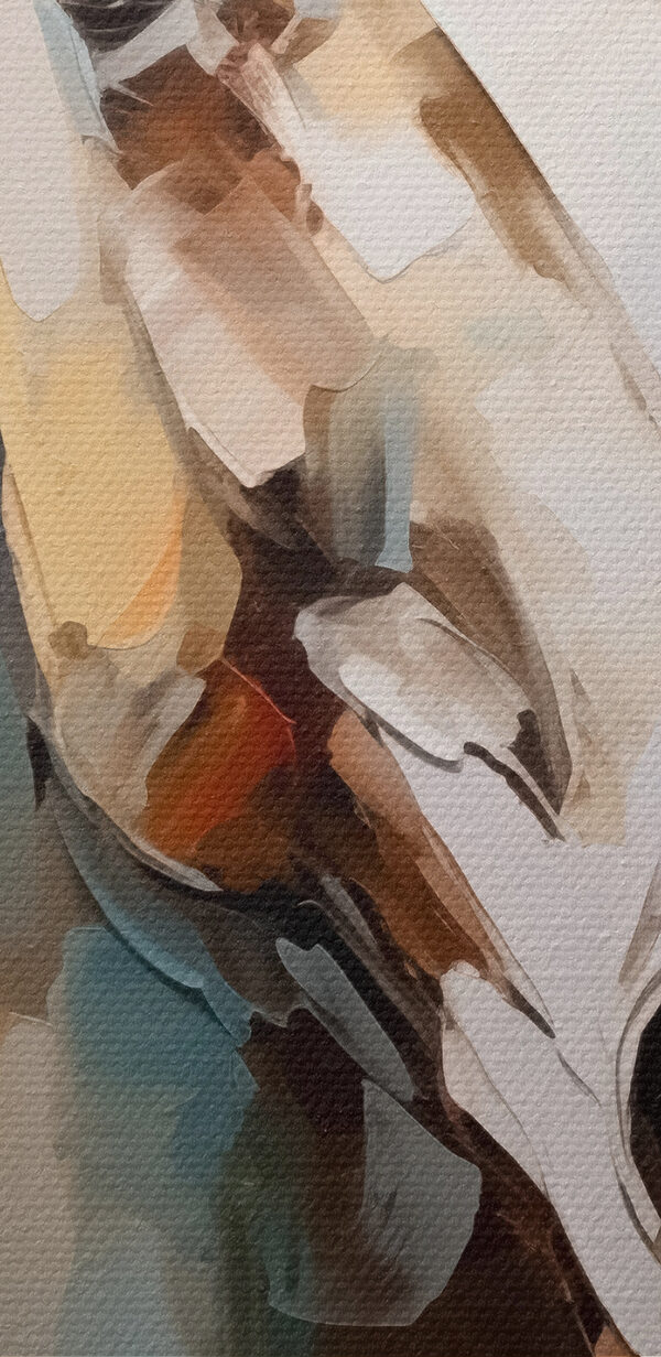 Schilderij van een paard Schilderij van een paard