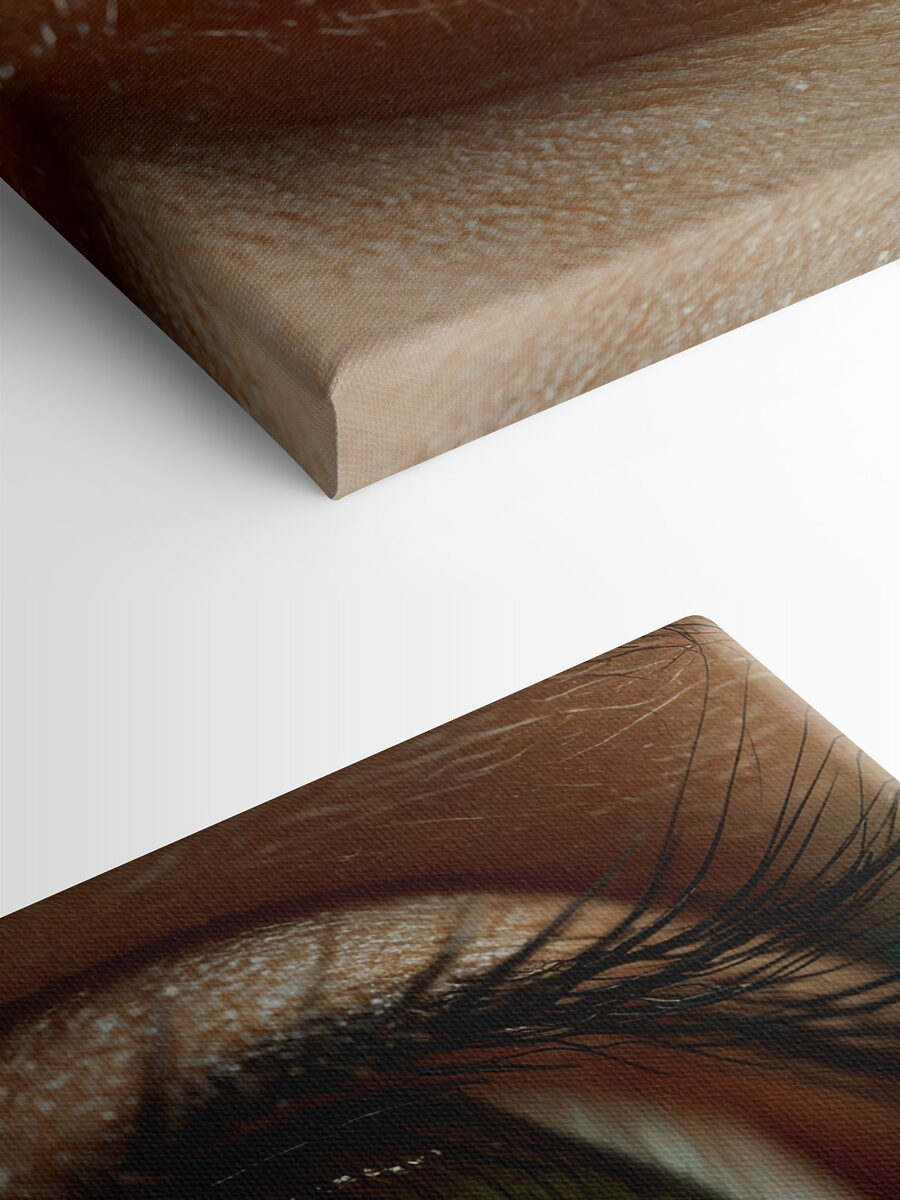 Close-up van een oog