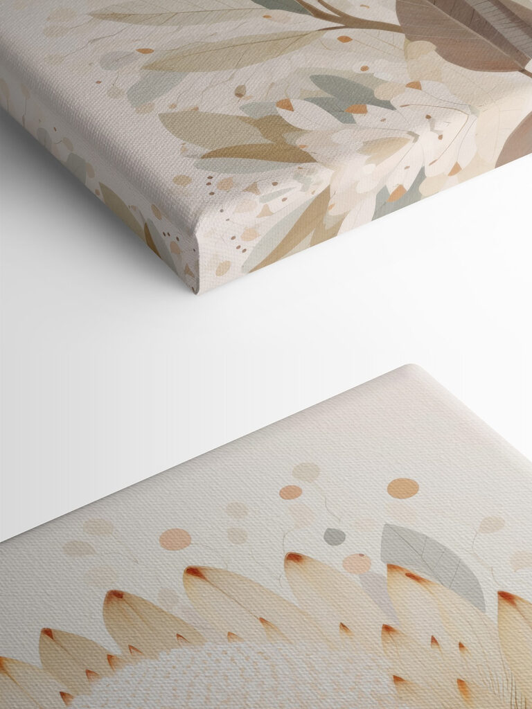 Flower with leaves and petals Flower with leaves and petals