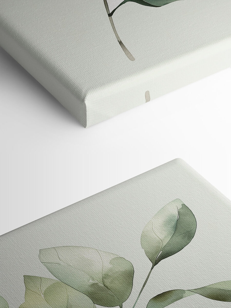 Groene bladplant met witte achtergrond Groene bladplant met witte achtergrond