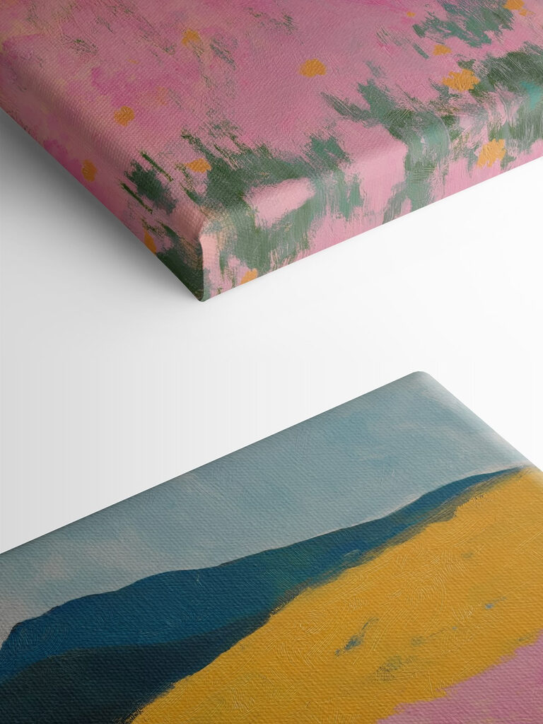 Person standing in a field of flowers Person standing in a field of flowers