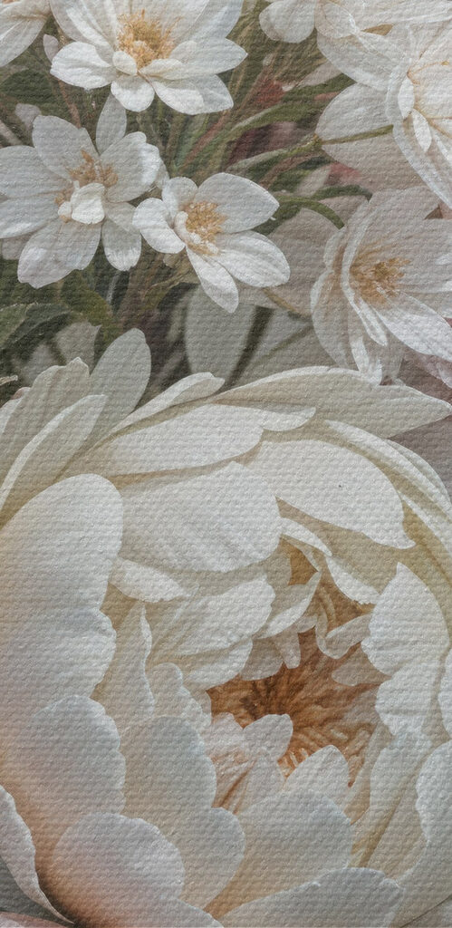 Group of flowers in a bouquet