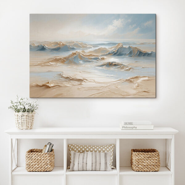 Landschap van een woestijn Landschap van een woestijn