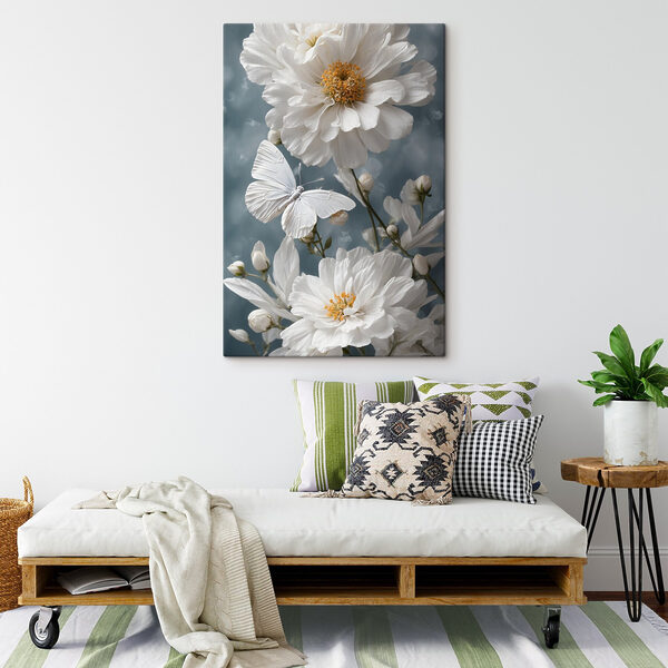 Vlinder op een bloem Vlinder op een bloem