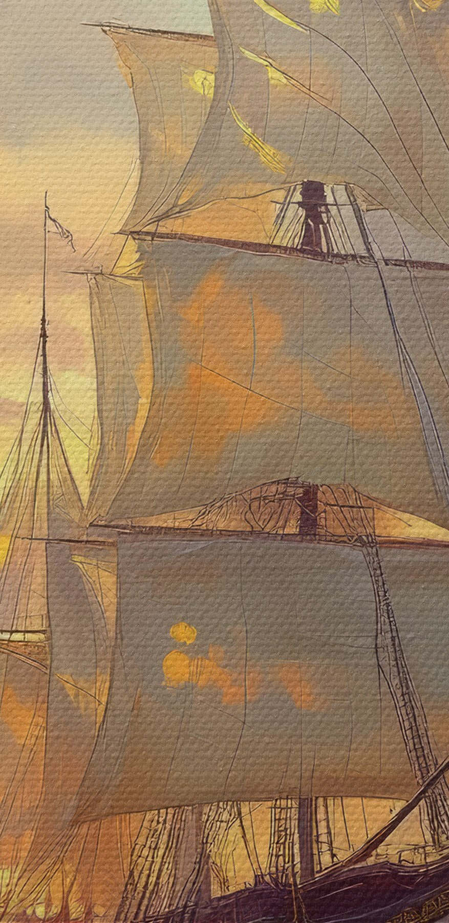 Schip in de oceaan