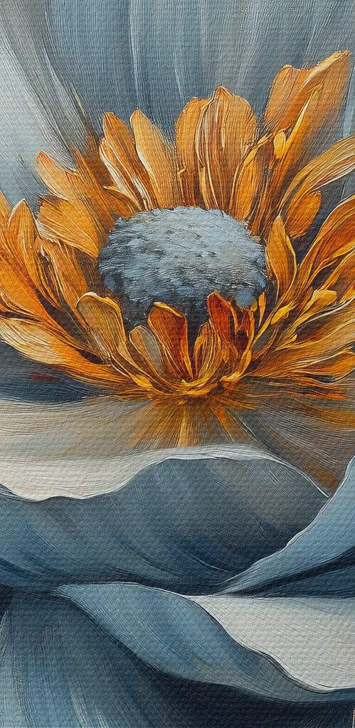 Delicate petals in serene colors Delicate petals in serene colors