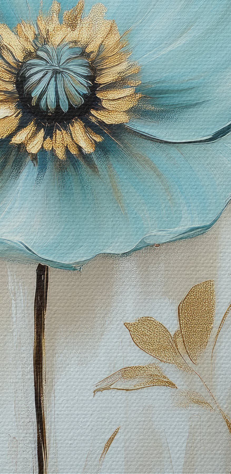 Delicate bloemen in zachte tinten