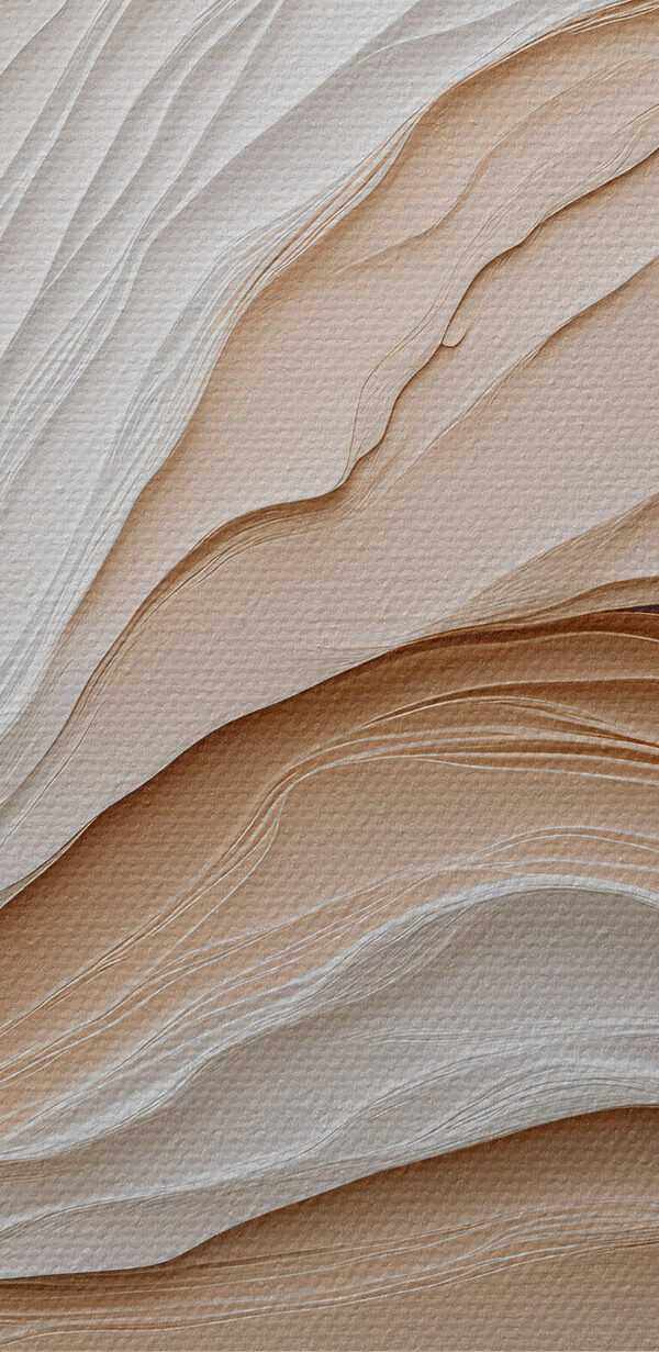 Uitgesneden vormen van wit en bruin papier Uitgesneden vormen van wit en bruin papier