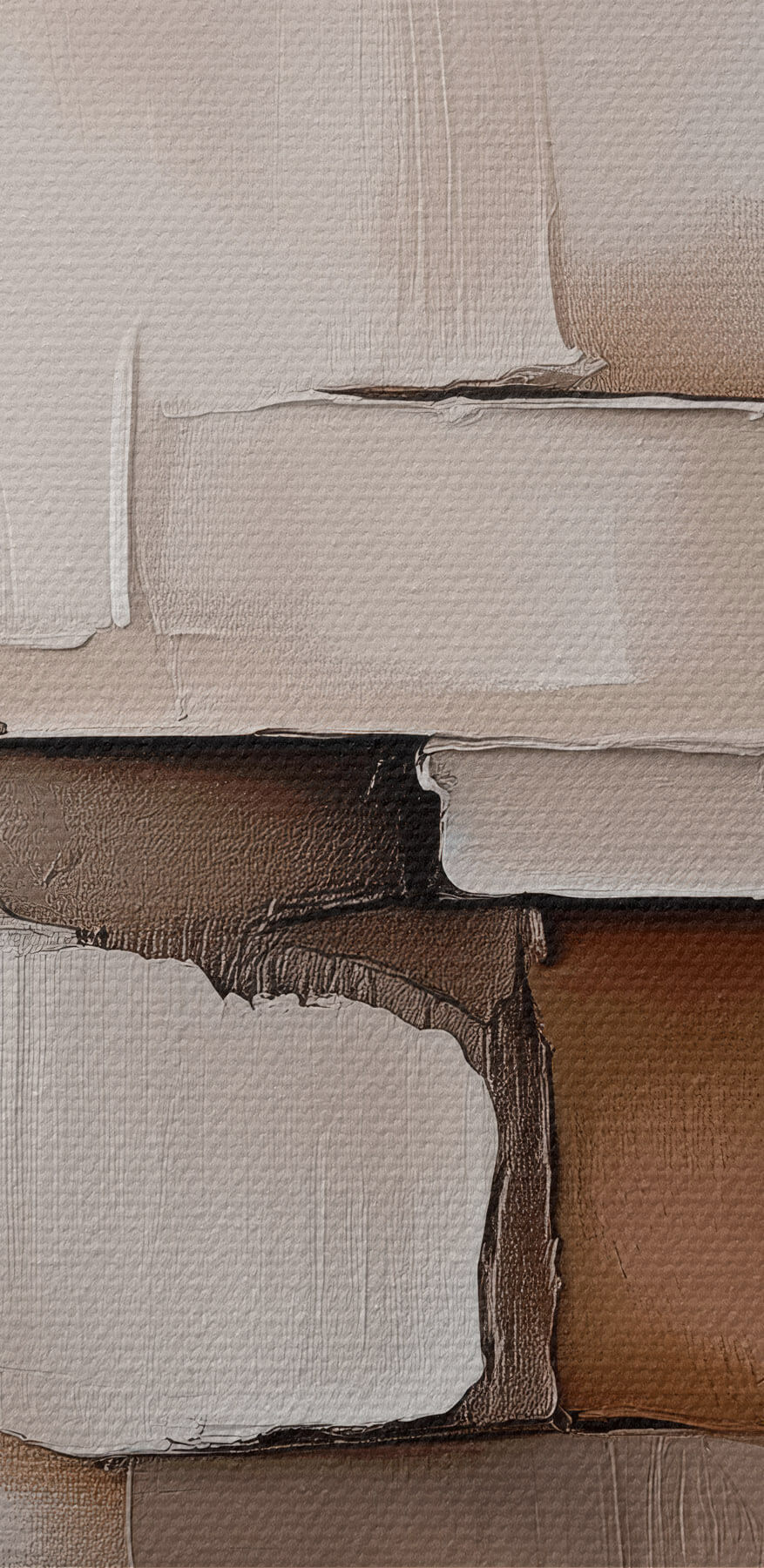 Abstracte lagen van neutrale tinten.
