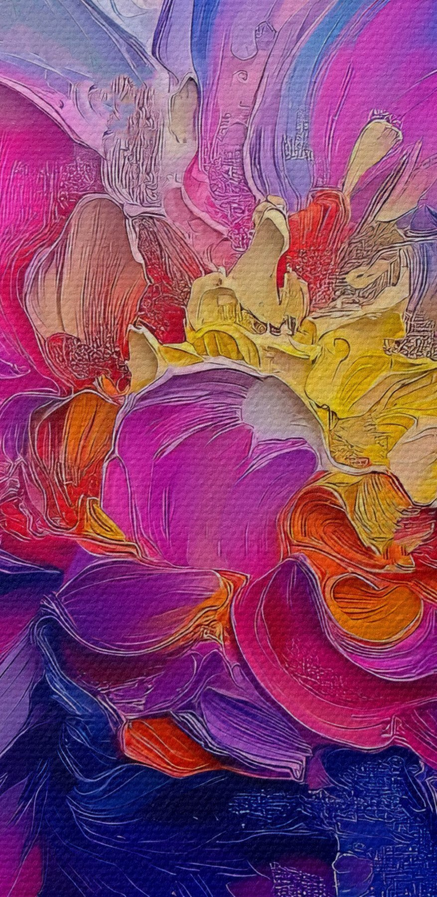 Levendige kleuren in bloemsierkunst