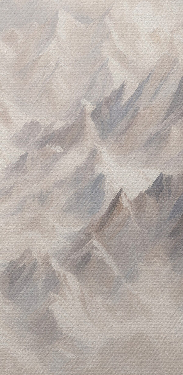 Bergketen met wolken Bergketen met wolken