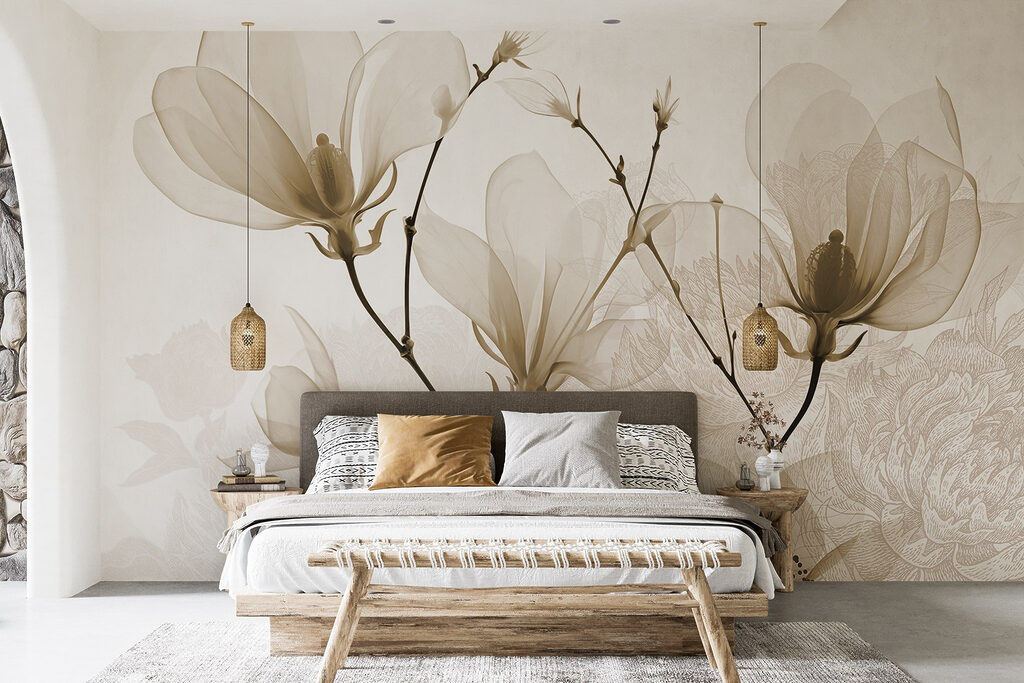 Delicate blooms in soft hues Delicate blooms in soft hues