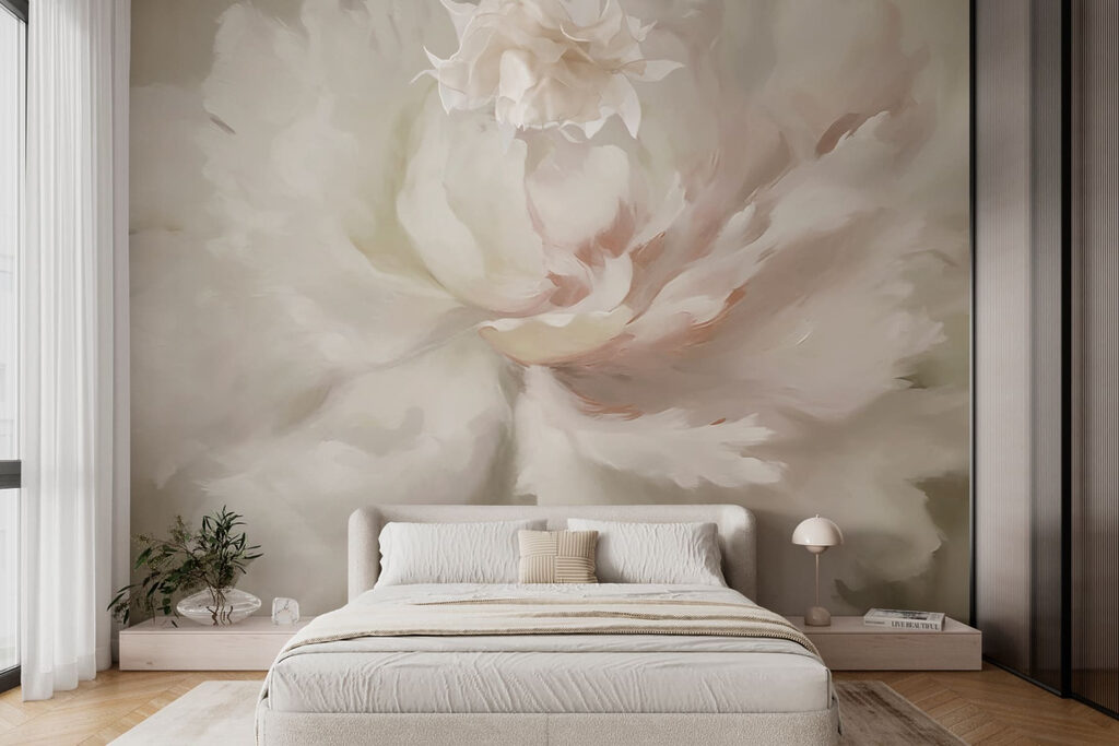 Delicate petals in soft hues