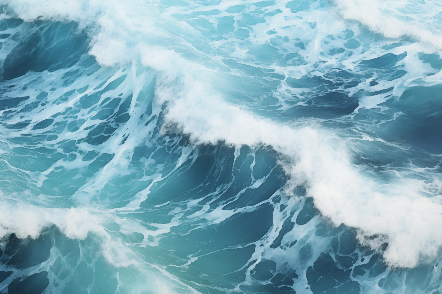 Waves crashing waves with foamy white foam Waves crashing waves with foamy white foam