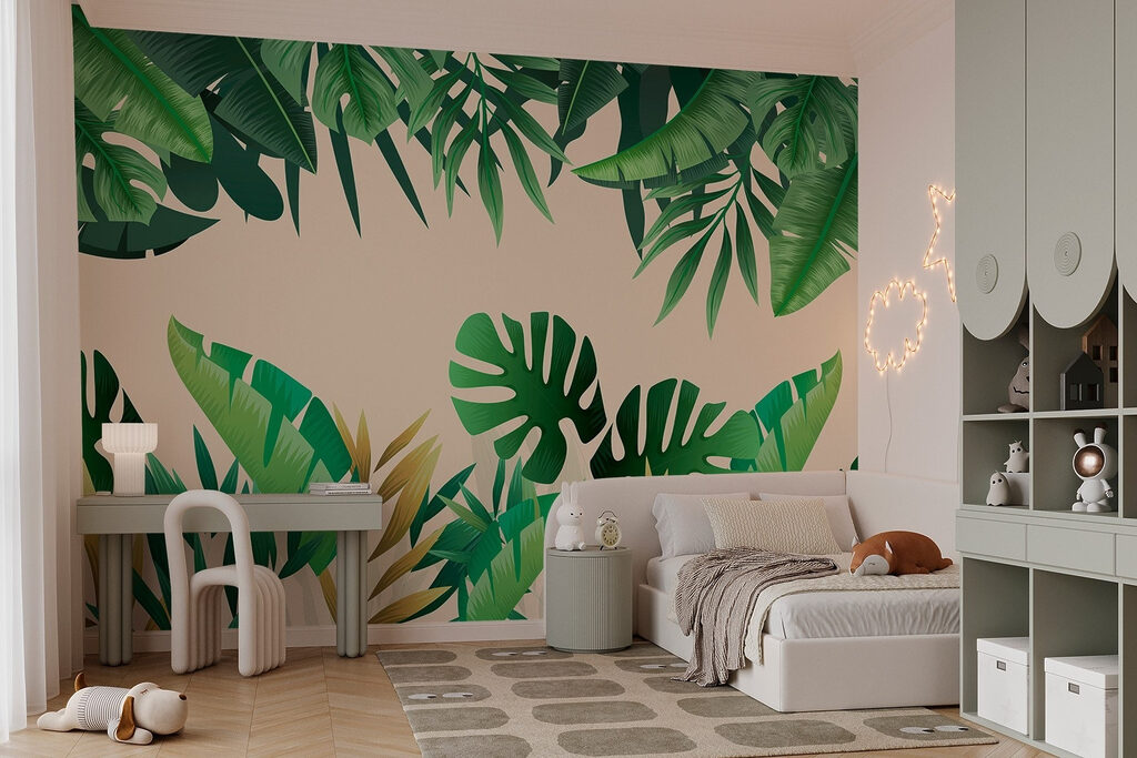 Group of green leaves