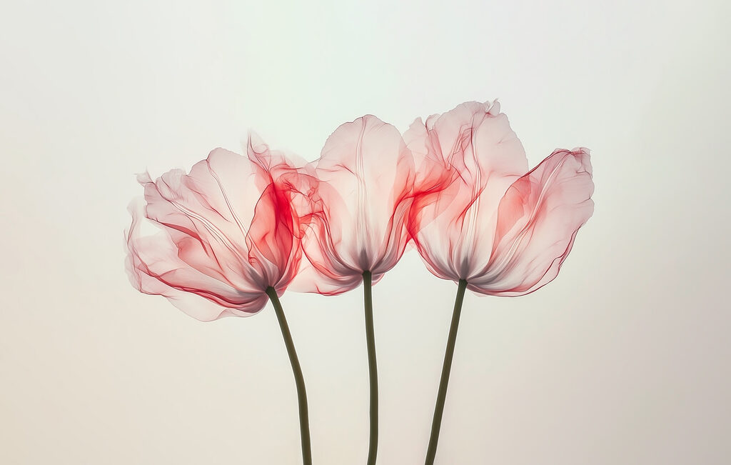 Groep roze bloemen Groep roze bloemen