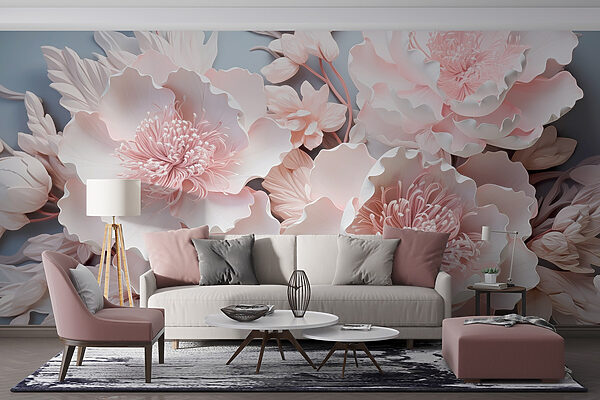 Group of white flowers