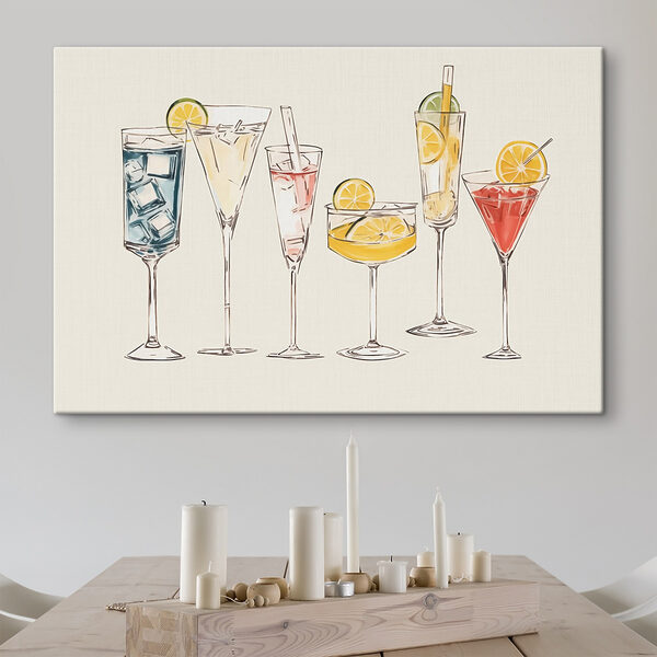 Groep verschillend gekleurde drankjes Groep verschillend gekleurde drankjes