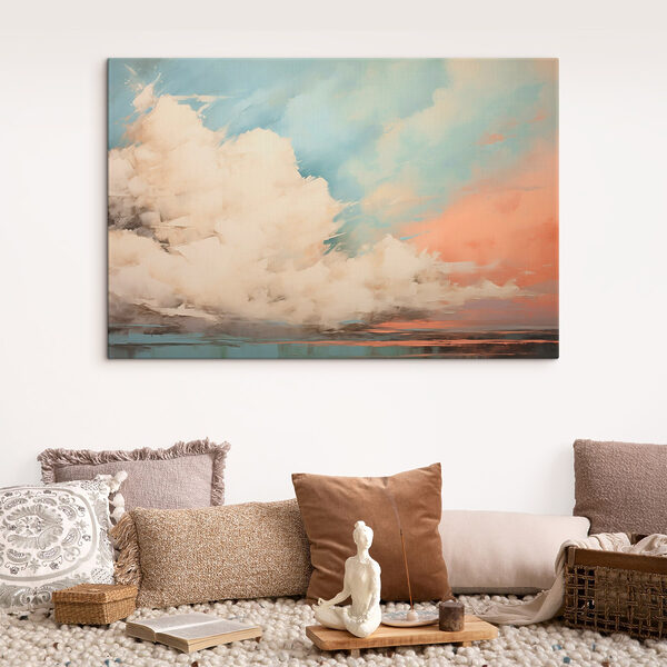Canvas Schilderijen Schilderij van wolken in de lucht (Artikelnummer: s43952) Canvas Schilderijen Canvas Schilderijen Schilderij van wolken in de lucht (Artikelnummer: s43952)