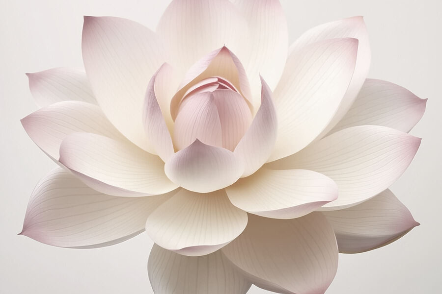 Delicate bloemen in zachte kleuren