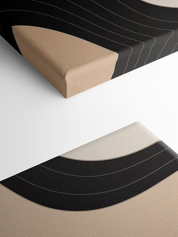 Black and white wavy lines Black and white wavy lines