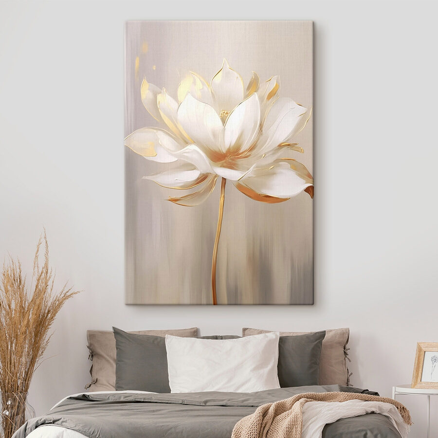 Elegante bloei in zachte tinten