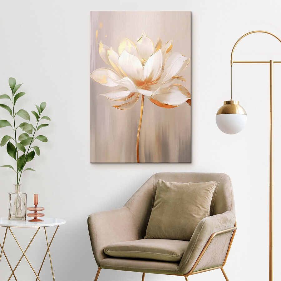 Elegante bloei in zachte tinten