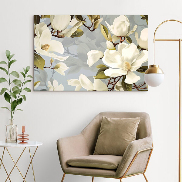 Prachtige magnolia's in zachte tinten. Prachtige magnolia's in zachte tinten.