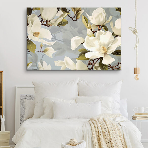 Prachtige magnolia's in zachte tinten. Prachtige magnolia's in zachte tinten.