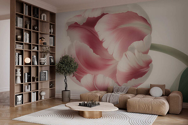 Gevoelige roze tulp in bloei w03638pig1mr 600x400 - Gevoelige roze tulp in bloei