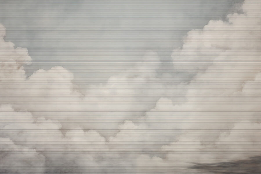Fotobehang Witte wolken in de lucht - Afbeelding 3