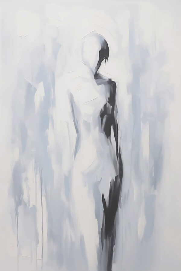 Schilderij van een vrouw Schilderij van een vrouw