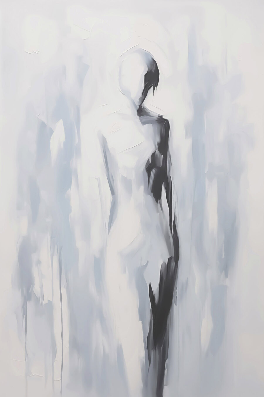 Schilderij van een vrouw