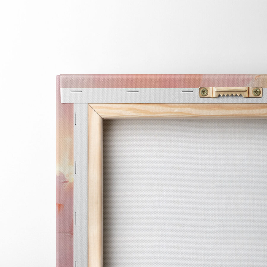 Schilderij van een zonsondergang Schilderij van een zonsondergang
