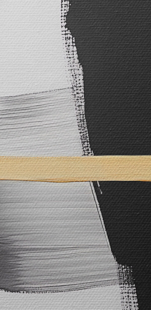 Zwart-wit schilderij Zwart-wit schilderij