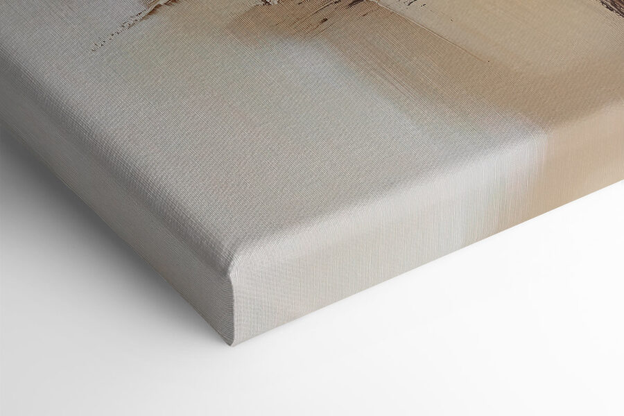 Canvas Schilderijen Abstracte tonen in vloeiende beweging. - Afbeelding 5
