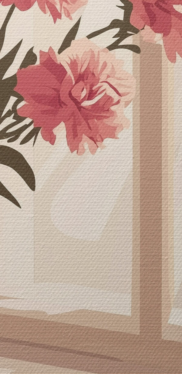 Boek en een vaas bloemen Boek en een vaas bloemen