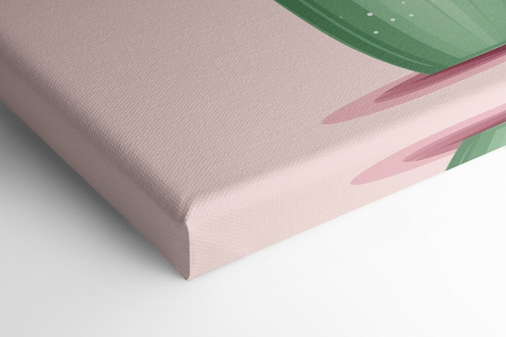 Cactus with flowers in a pot