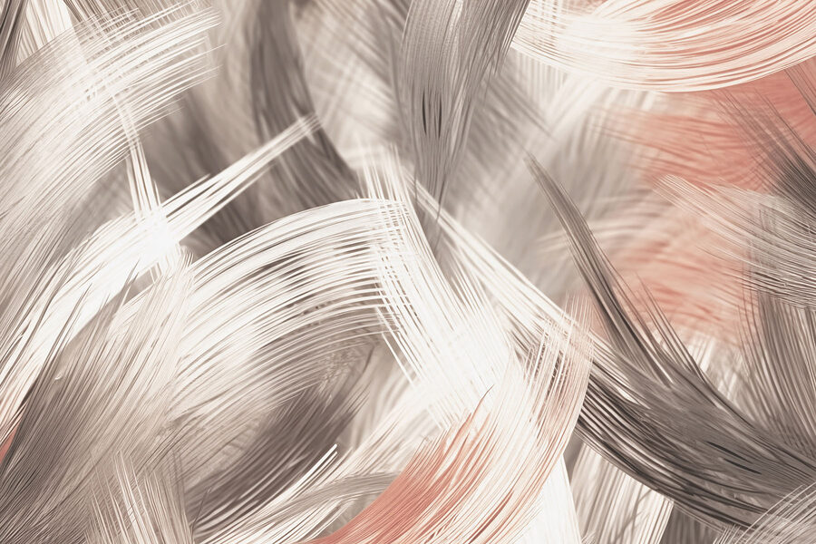 Abstracte texturen in zachte tinten.