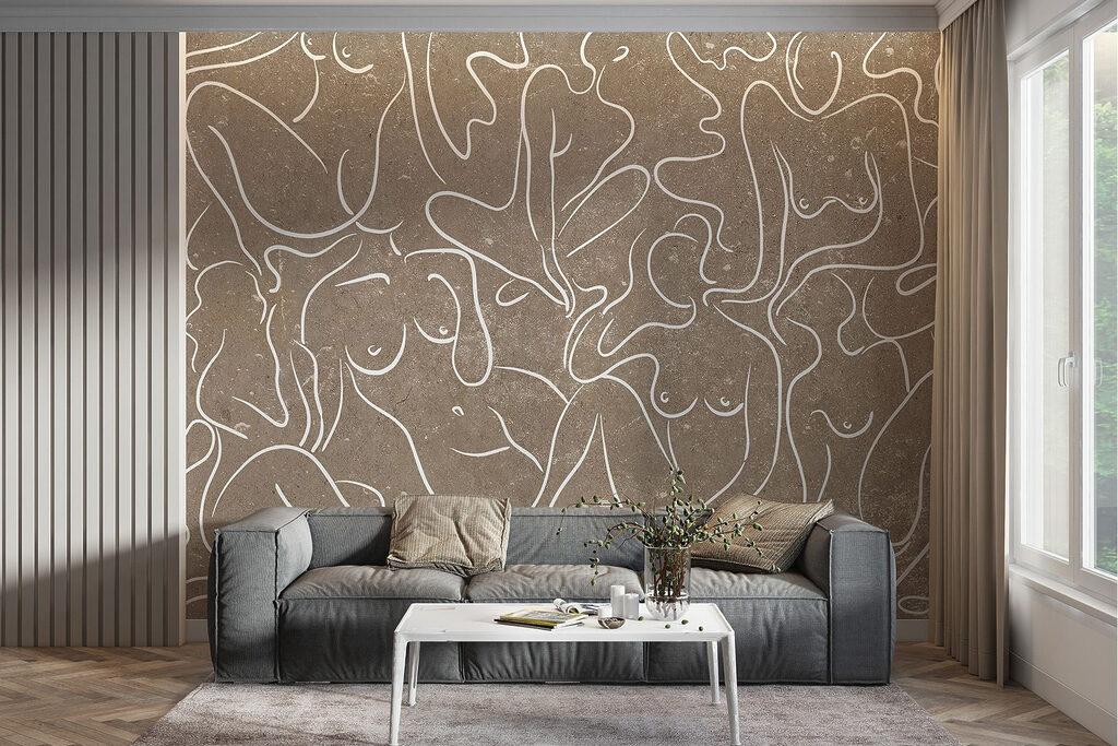 Group of women's figures Group of women's figures