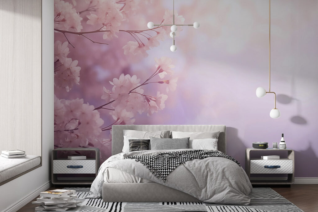 Soft blossoms in a pastel moment Soft blossoms in a pastel moment