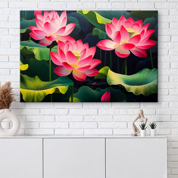 Groep roze bloemen met groene bladeren Groep roze bloemen met groene bladeren