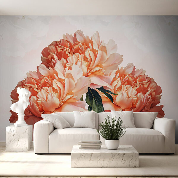 Groep roze bloemen Groep roze bloemen